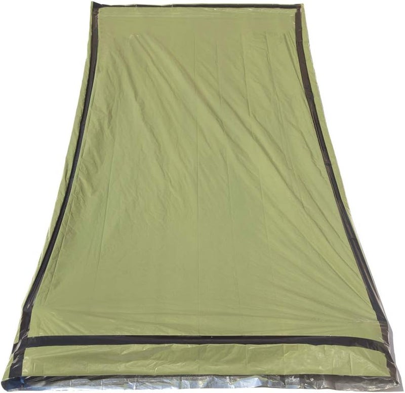 SE Survivor Series Army Green Reusable Bivy Sleeping Bag - EB122GN - Image 1
